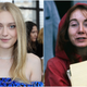 Fanning (L) in March, and Fromme (R) at her 1975 assassination trial.